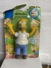 Vintage Jesco 1990 The Simpsons Bendable Action Figures Homer Simpson