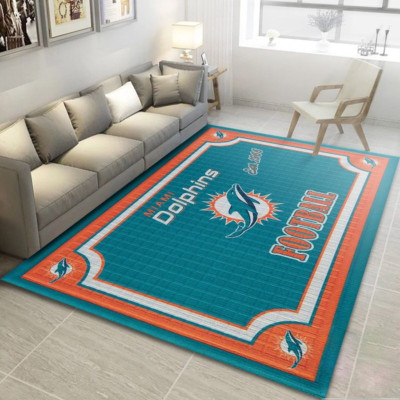 【rug】Dolphins NFL タペストリーラグマット ドルフィンズ rug】Dolphins NFL タペストリーラグマット ドルフィンズ