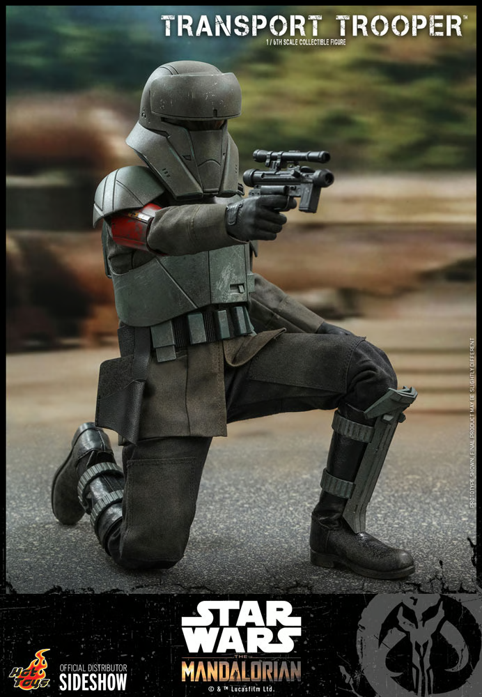 HotToys TMS030 Star Wars The Mandalorian Transport Trooper 1/6 Figurine 31cm