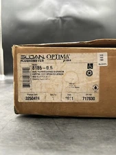 Sloan Optima Flushometer Automatic Flush Valve Toilet Model# 8186-0.5 (READ!!!!)