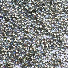 3mm Cup Sequins Silver Laser Rainbow Reflective Metallic Made in USA