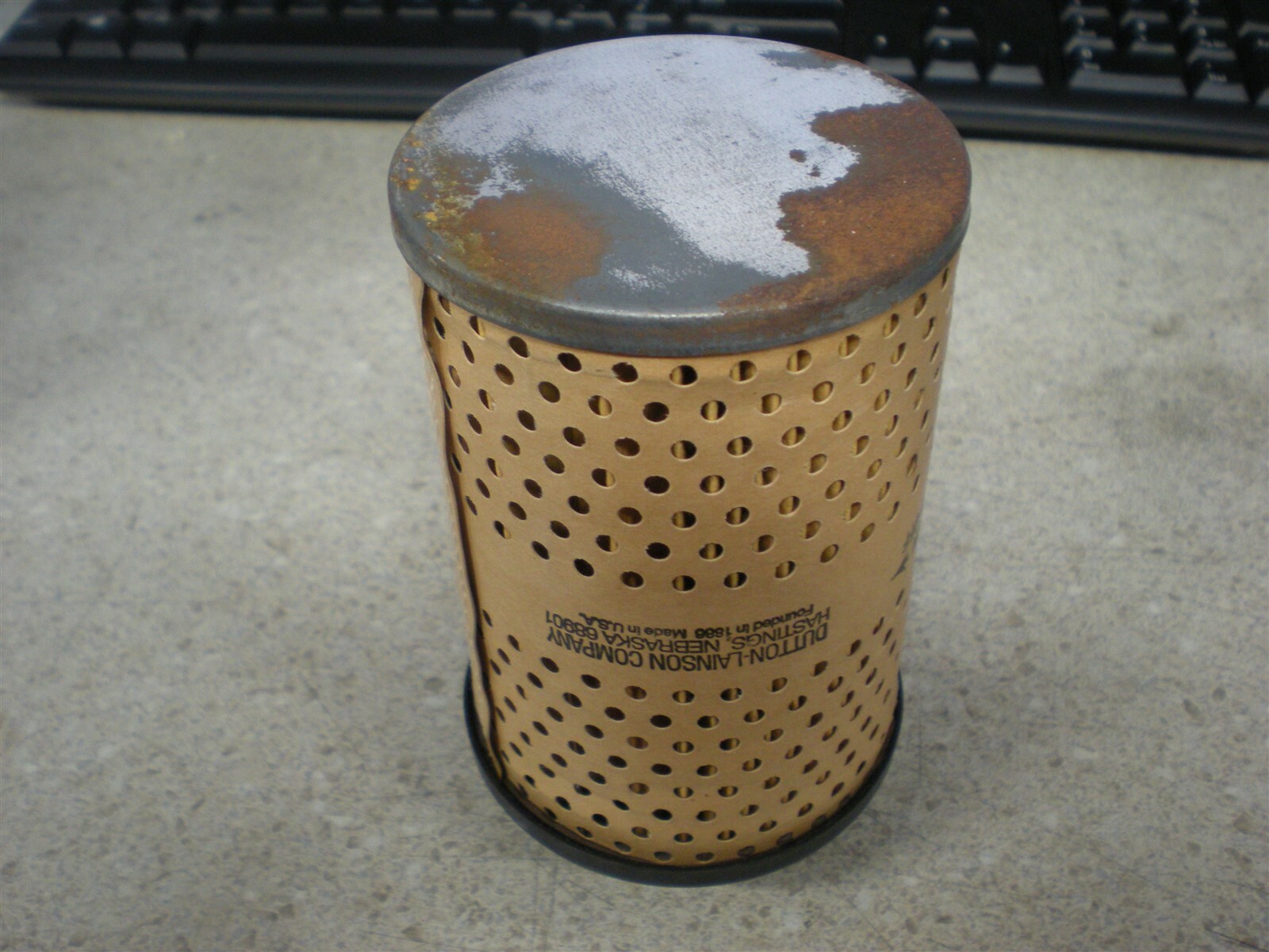 NOS Goldenrod 4705 Fuel Filter Element For Models 495/496/490/480