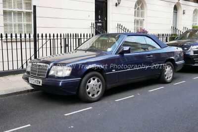 Auto Foto 12x8 - Mercedes Benz E220 A124 Cabriolet - P773 KBW