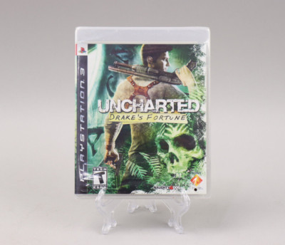 Uncharted: Drake's Fortune Sony PS3 Black Label First Print New Factory Sealed!