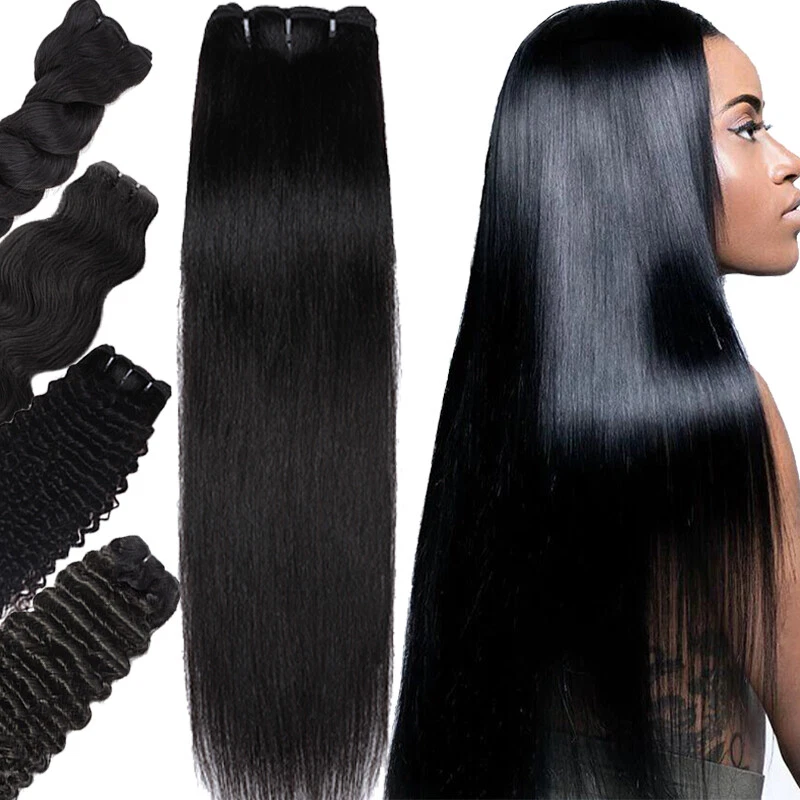 Straight on sale wave hair