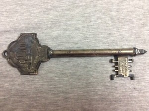 稀少！1933年 シカゴ・ワールド・フェア メモリアル・キー 鍵 オリジナル 1933年 グッドラックキー 鍵 シカゴワールドフェア 万博 本物