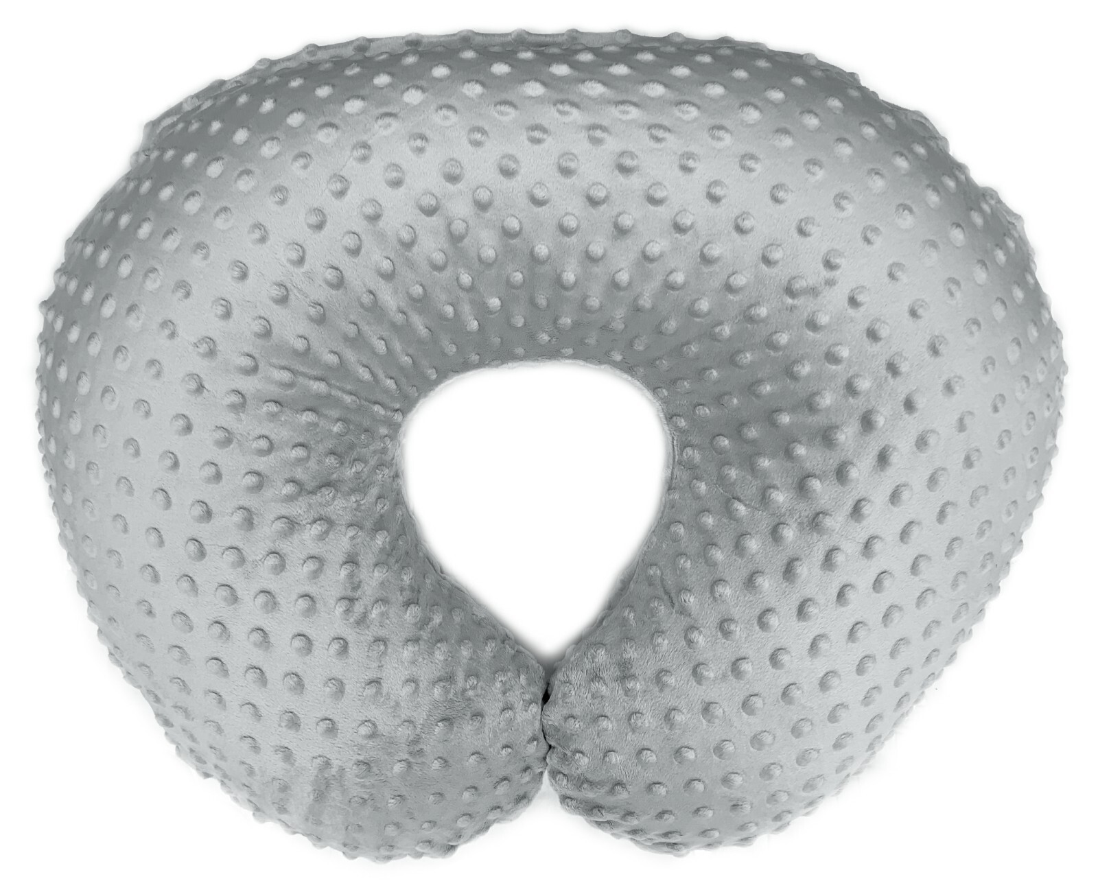 COVER ONLY for Nursing Pillow/Boppy Pillow - No Pillow Included - Light Grey