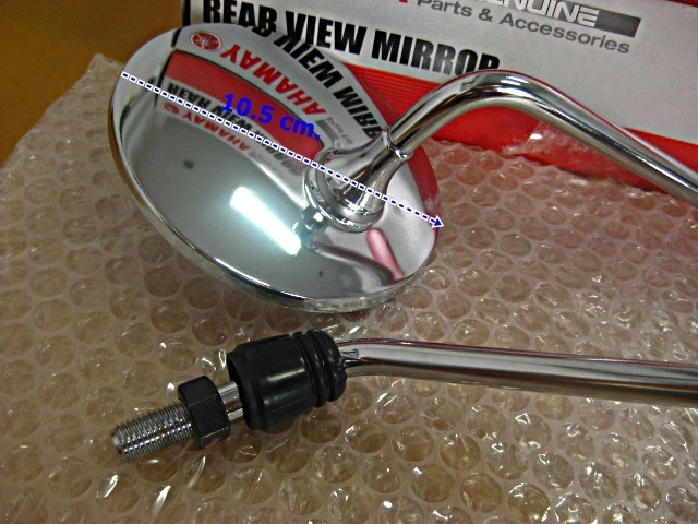 Fit YAMAHA DS6 G6S YGS YG1 MIRROR "GENUINE PARTS" 10 mm. #BI1392# Foto 3 de 4