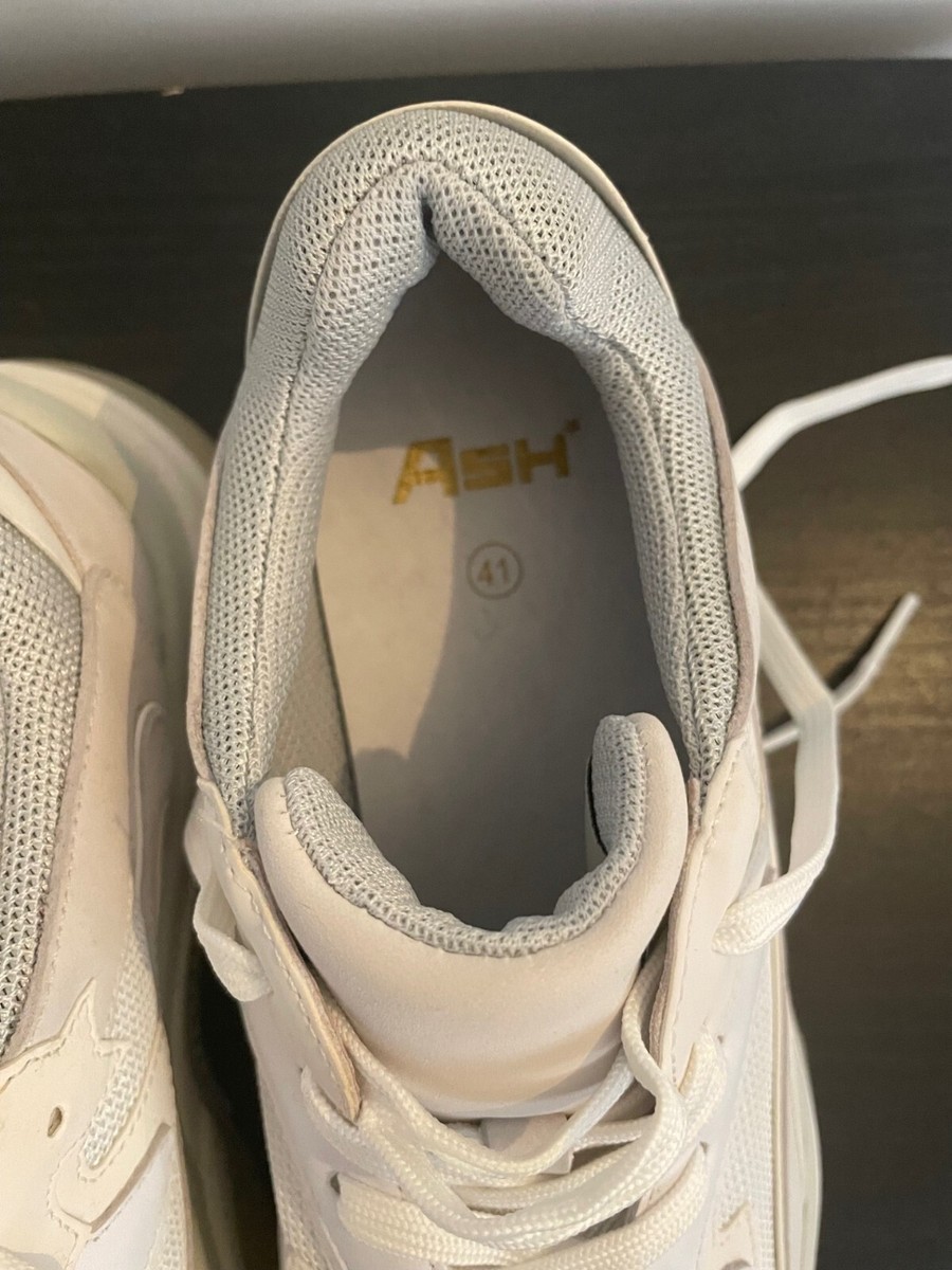 Ash sneaker ADDICT BIS WHITE GRIGIO Women's Size 41 NEW | eBay