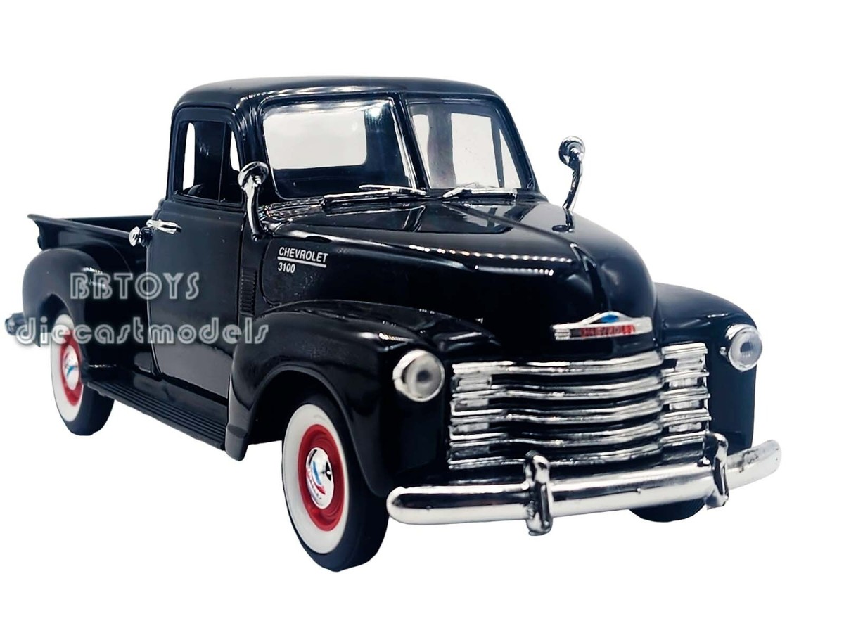 1953 CHEVROLET 3100 PICK UP BLACK 1/24 DIECAST MODEL WELLY