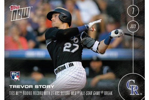 2016 Topps Now 226 Trevor Story