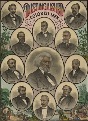 HENRY HIGHLAND GARNET *2X3 FRIDGE MAGNET* ABOLITIONIST MINISTER ORATOR SLAVERY