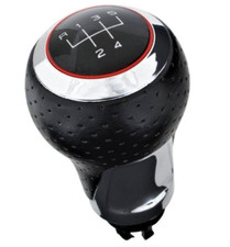 pour AUDI A3 8L 96-03 A3 8P 03-12/ S-LINE POMMEAU LEVIER DE VITESSE 5-V CHROM