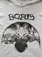 Boris Band Heavy White T Shirt FULL Size S-5XL