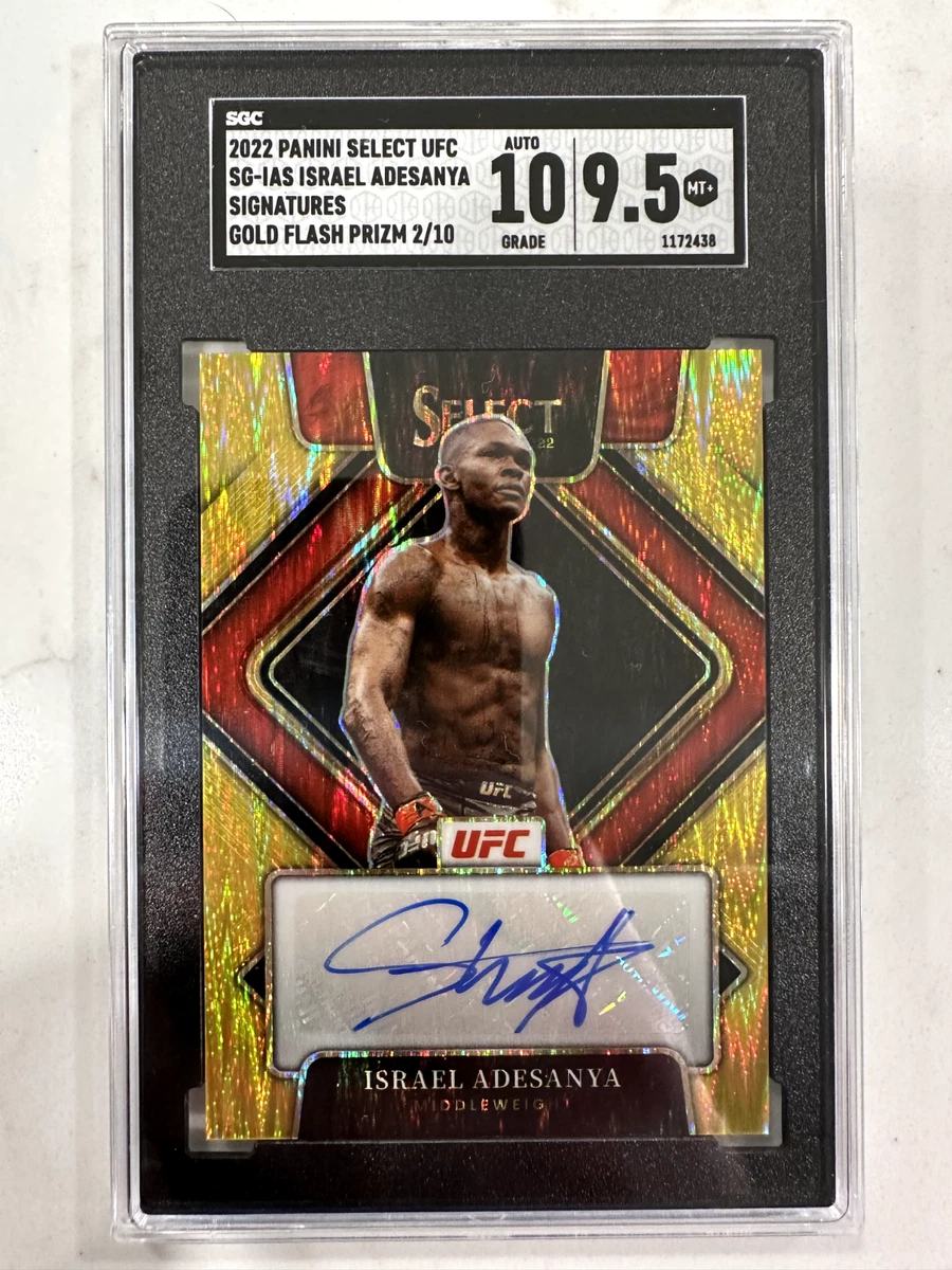 2022 Panini Select UFC - Israel Adesanya #SG-IAS for sale | eBay