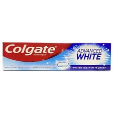 6 x Colgate Advanced White Toothpaste 100ml 19.05 per litre