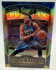 2018-19 Select Top Selections Silver Prizm- Karl Anthony Towns /99 Rare SP