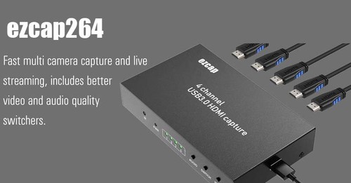 4x1 Screen Multiviewer Switch USB 4 Channel HDMI Video Capture Card Game Record - 第 6/12 張圖片