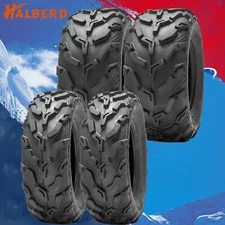 Full Set 4 25x8-12 25x10-12 ATV Mud Tires 6Ply UTV All Terrain Replacement Tyres