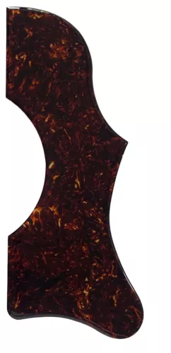 For Gibson J45 & J50 Acoustic Folk Guitar Self Adhensive Pickguard Crystal Brown