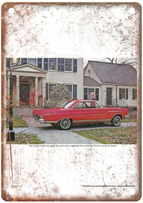 Vintage Mercury Comet Journey C2 Ad Retro Look Metal Sign A9945
