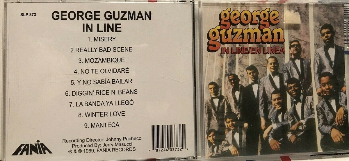 Rare Salsa CD Fania George Guzman In Line En Linea Larry Hernandez