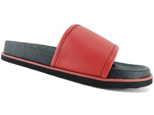 calvin klein flip flops red