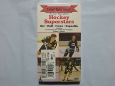 VHS NEW Sealed Greatest Sports Legends Hockey Superstars Orr Hull Howe Esposi 2Y