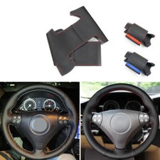 DIY Lenkradbezug Leder Lenkrad Für Mercedes Benz C Klasse W203 SLK R171 04-08