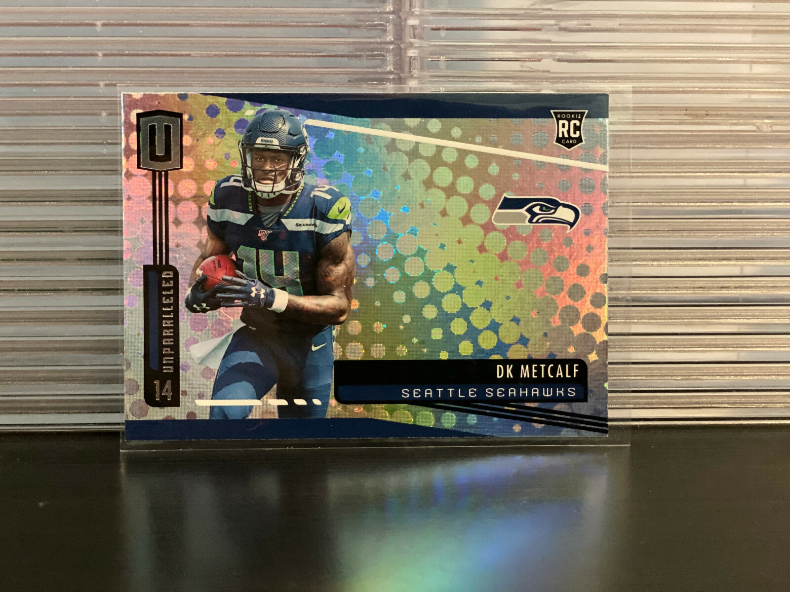 2019 Panini Unparalleled Rookies DK Metcalf #249 Rookie Seattle Seahawks