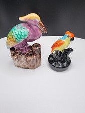 Vintage Bird Flower Frog Set