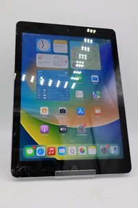 Apple iPad 5.Gen A1822 WiFi Space Grau 32GB Displayschaden #5231