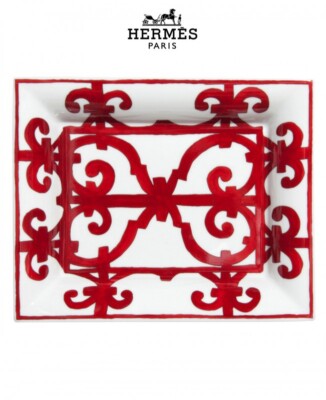 HERMES Balcon du Guadalquivir 皿 Balcon du Guadalquivir dessert plate | Hermès USA