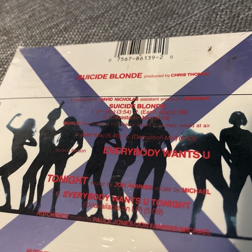INXS ~ SUICIDE BLONDE - Rare Collectible CD Maxi Single / BRAND NEW, SEALED! - Picture 7 of 9