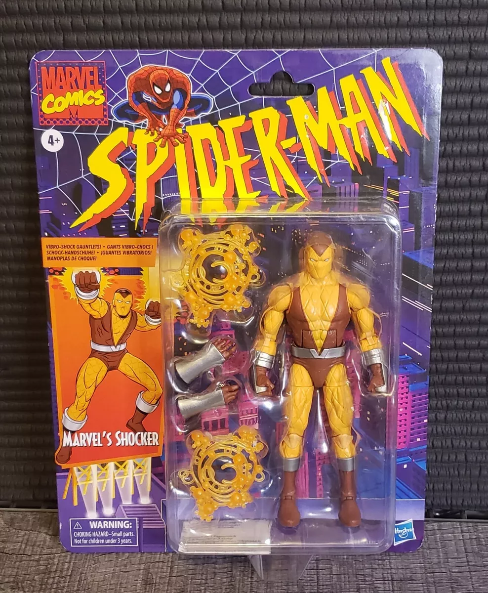 Spider-Man Retro Marvel Legends Shocker 6-Inch Action Figure