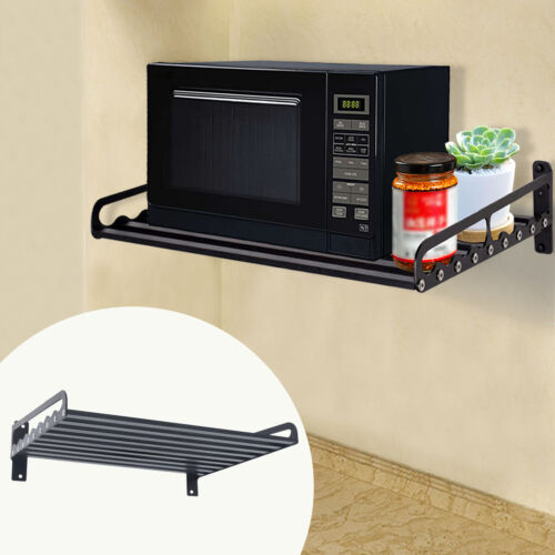 Wall Mount Microwave Oven Bracket Kitchen Storage Cooker Holder Shelf 20*15.6"