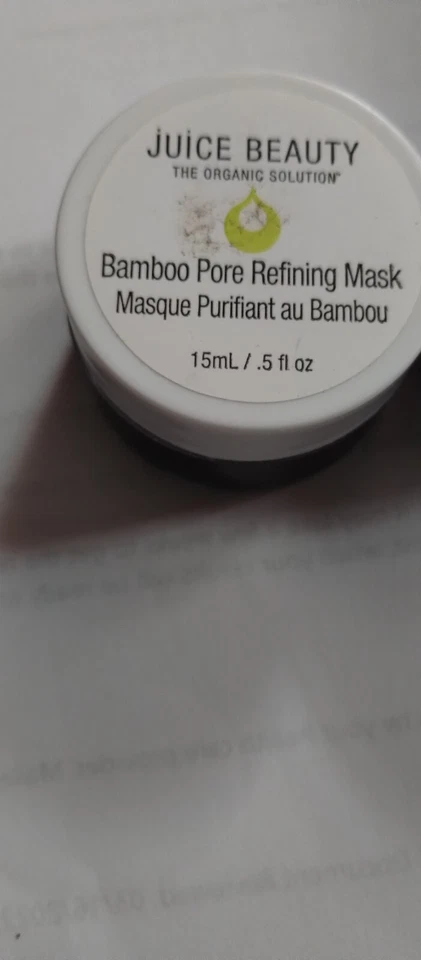 Очищающая маска для пор бамбука Juice Beauty 15 мл / 0,5 жидкой унции новая - Изображение 3 из 4