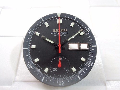 SEIKO RICAMBIO QUADRANTE NERO, mani, lunetta interna per SEIKO 6139-6002  Men's Watch | eBay
