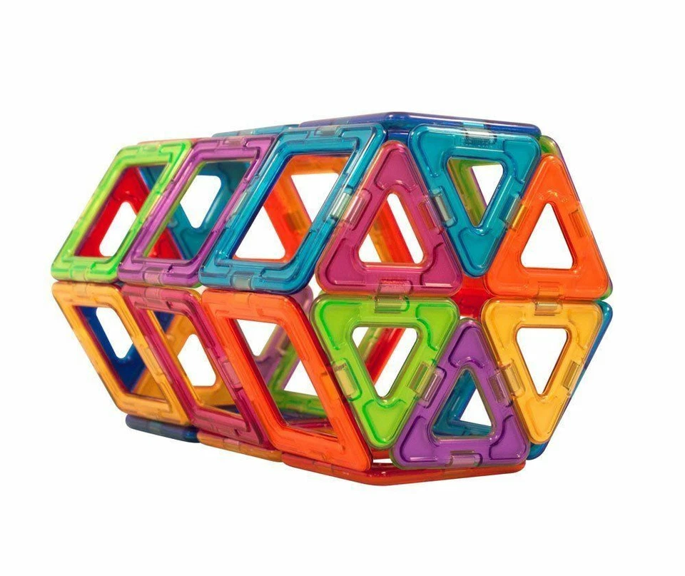 90 peices New Set Magnetic Blocks for Kids Boys and Girls Preschool Toys - Image 3 of 4