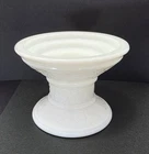 Vintage Milk Glass Taper/Pillar Candle Holder~White~ Excellent Condition