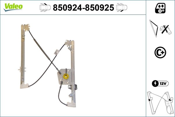 Fensterheber Valeo 850924 FüR E90 E91 BMW 3Er Touring 316 318 320 Xdrive 323 325-image