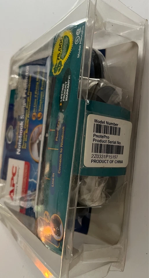 APC Surge Arrest Model PnotePro Notebook Surge Protector BRAND NEW - Image 4 of 4