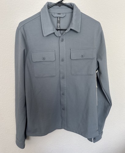 Vuori Herren Waffel Hemd Jacke Dusty Blue - Bild 1 von 2
