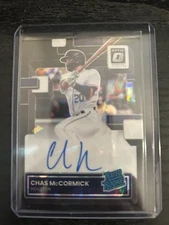 2022 Panini Donruss Optic Rated Rookie Signatures Chas McCormick RRS-CM /30