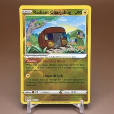 Radiant Charjabug NM 051/159 Crown Zenith Pokemon TCG Holo