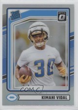 2024 Panini Donruss Rated Rookie Optic Preview Holo Prizm Kimani Vidal #355 4k8