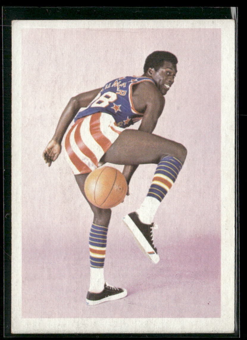 1971 Fleer Harlem Globetrotters #77 Bobby Hunter