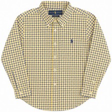 Polo Ralph Lauren Classic Fit Button Down Shirt Small Multi-color Preppy Pony