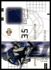 2001-02 Upper Deck Mask Collection #J-BJ Brent Johnson Jerseys #/150