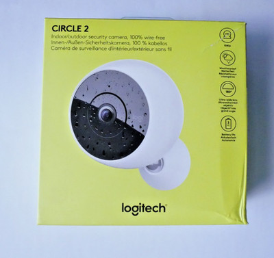 LOGITECH Überwachungskamera Circle 2, wifi, Indoor/Outdoor  Überwachungskamera